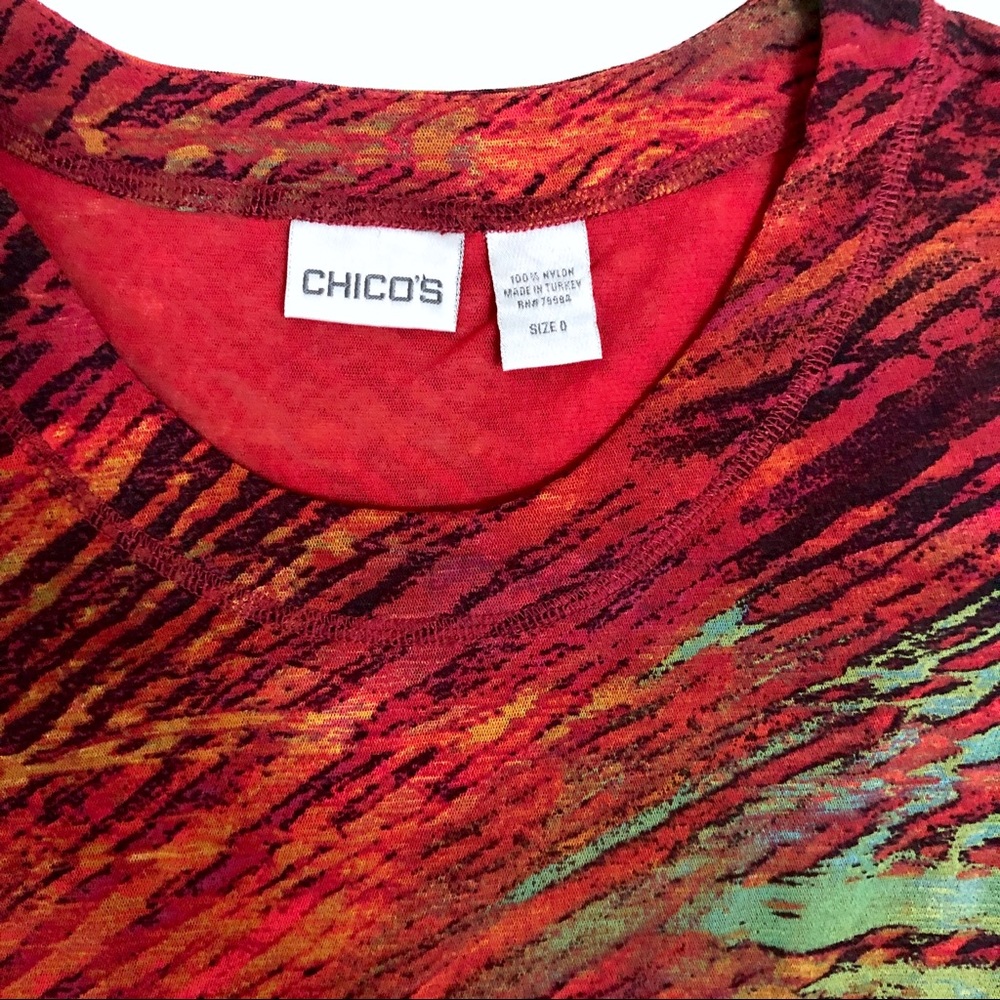 Chico’s Red Tank Top - Picture 5 of 5